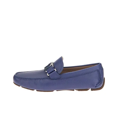 FERRAGAMO Casual Shoes Men's Blue