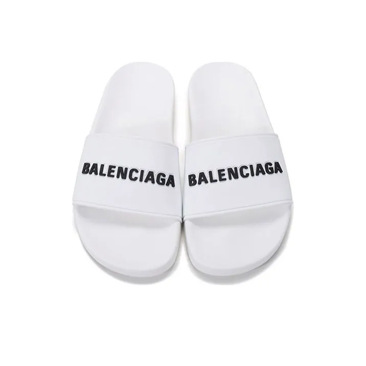 Balenciaga Pool Slide White White Women's-3