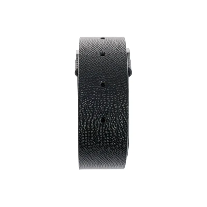CK/Calvin Klein Fashion Minimalist Style Trendy Versatile Pin Buckle Belt Men's Black Width: 3.5cm-3