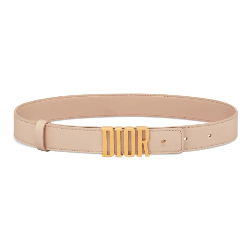 DIOR Cow Leather Belts Women's Width  3cm-2
