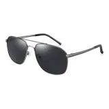 Gunmetal Frame with Black Gray Lens