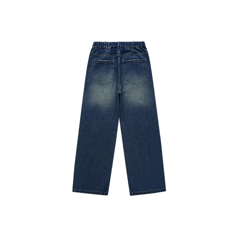 JASONWOOD Cowboy On The Run Jeans Unisex Vintage Blue-1