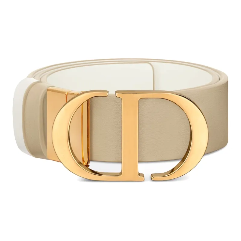 DIOR Cow Leather Belts Women's Width 3.5cm-2