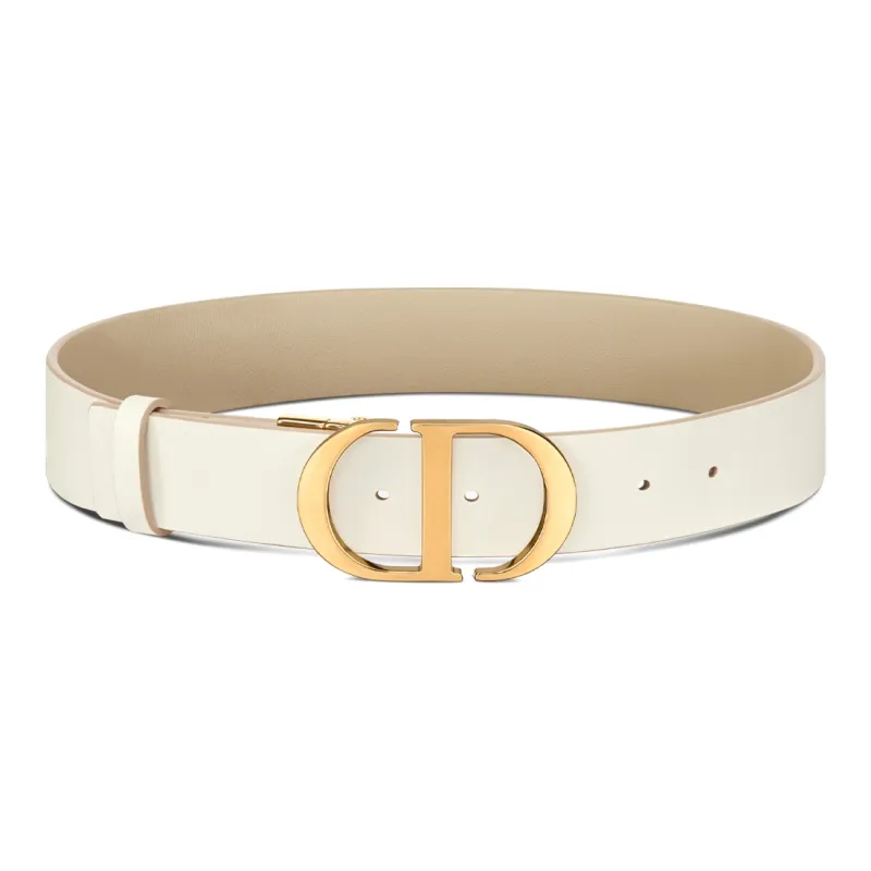 DIOR Cow Leather Belts Women's Width 3.5cm-1