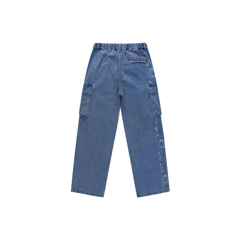 JASONWOOD Cowboy On The Run Jeans Unisex Blue-1