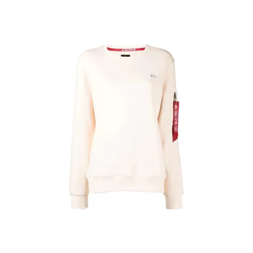 Alpha Industries Sweatshirts Women's Light Beige