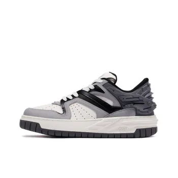 OGR Low Top Stylish Skateboarding Shoes Unisex Shark Fin Gray