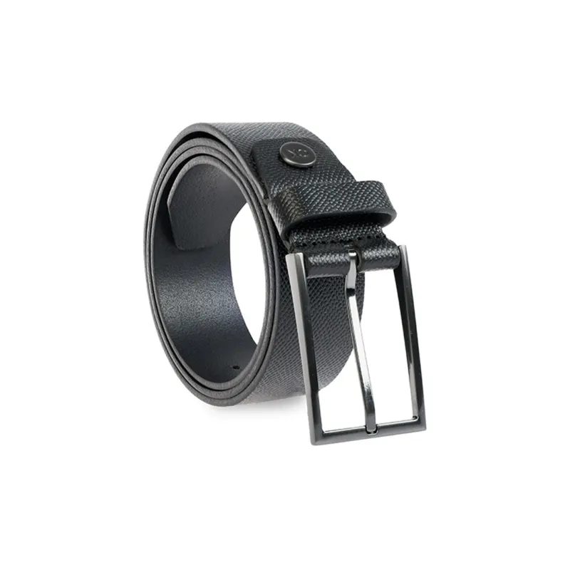 CK/Calvin Klein Fashion Minimalist Style Trendy Versatile Pin Buckle Belt Men's Black Width: 3.5cm-4