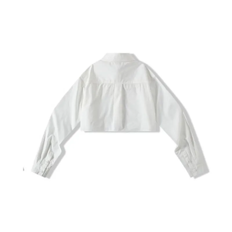 FRLMK Crop Tops Women's White-1