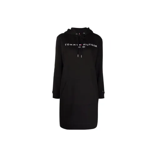 Tommy Hilfiger Long-Sleeved Dresses Women's Black