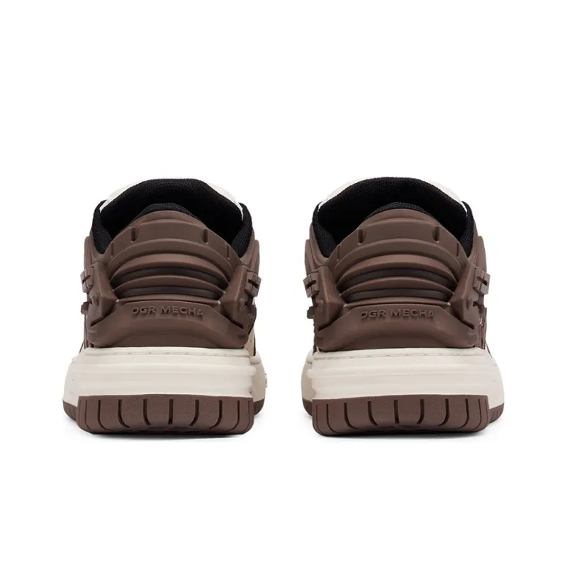 OGR GAMER Stylish Skateboarding Shoes Unisex Sandstorm Brown-4
