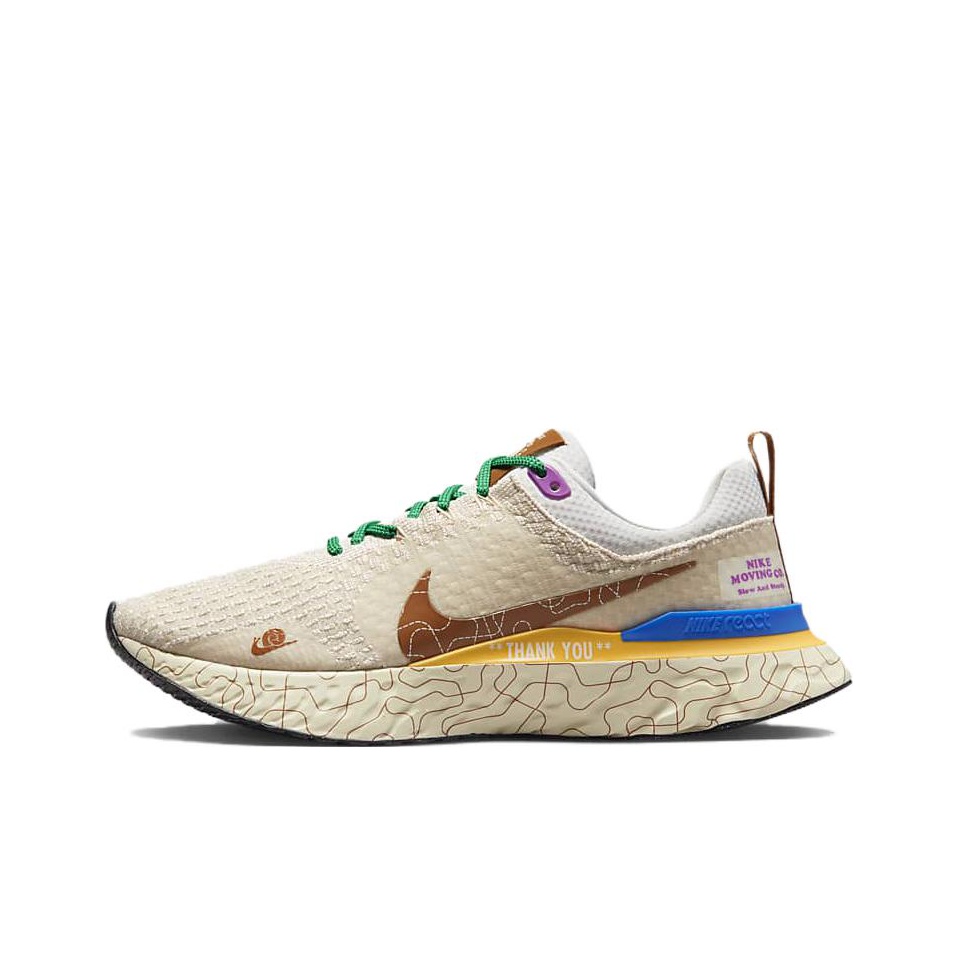 Nike React Infinity Run Flyknit 3 Premium 'Moving Company' - POIZON