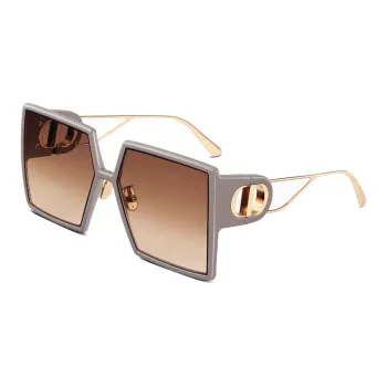 DIOR Alloy Square Sunglasses Women's