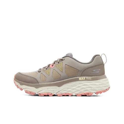 Skechers Max Cushioning Running Shoes Women's Low-Top Brown