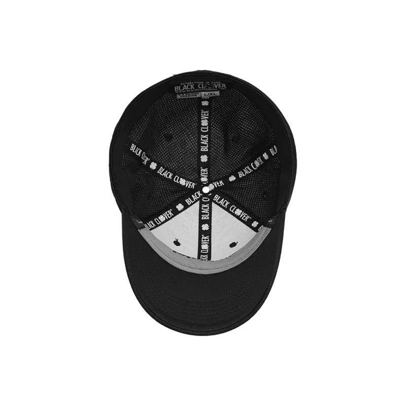 BLACK CLOVER Baseball Caps Unisex Black-3