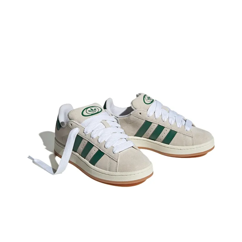 Adidas Campus 00s Crystal White Dark Green Women's-2