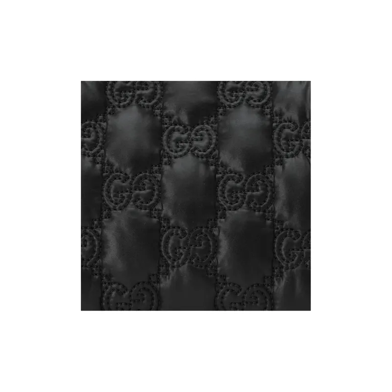 GUCCI GG Matelassé Leather Clutches Storage Bags Makeup Bag Small Size Women's Black-4