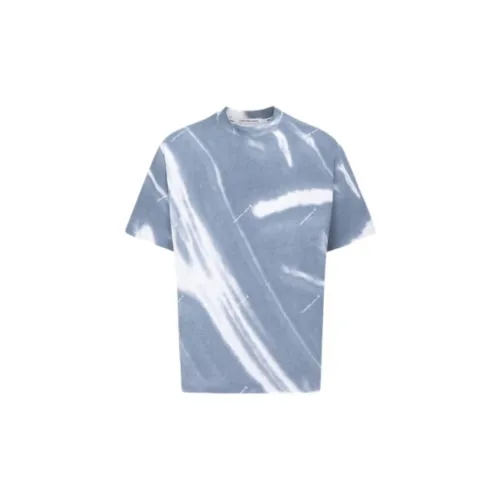 Calvin Klein T-Shirts Men Blue/White Mixed Color