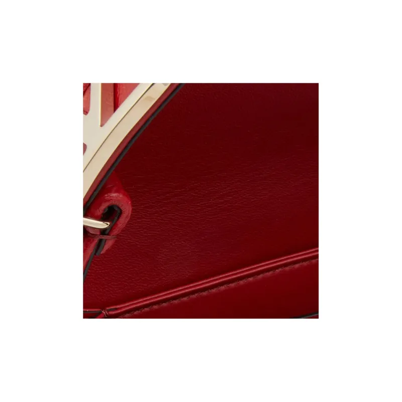Valentino GARAVANI Goatskin Portable Crossbody Bag Shoulder Bag Women's Red-5