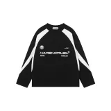 HARSH AND CRUEL Soccer Sports Structure Sweatshirt Unisex Black