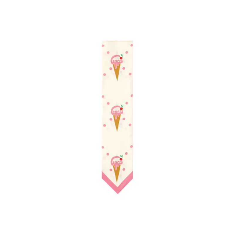 GUCCI Ties Women's White-0