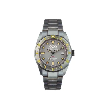 OUT OF ORDER Wrist Watch Automatic Mechanical Movement Stainless Steel Strap Gray Dial Men's Watches OOO.001 16.2.GR