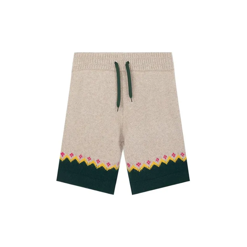 Burberry Casual Shorts Men's Khaki-0