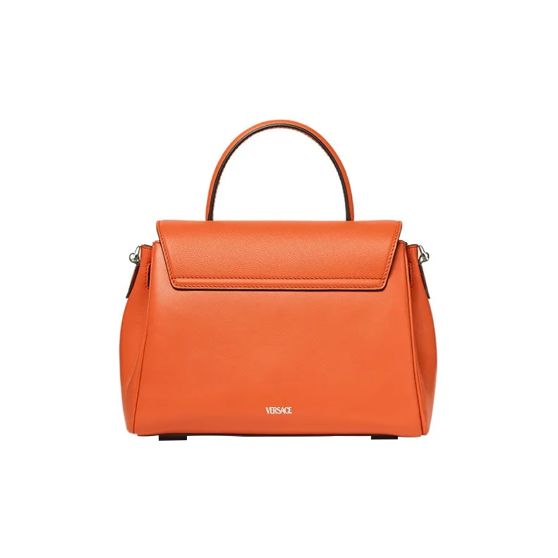FANSIZHE La Medusa Calfskin Shoulder Bag Crossbody Bag Handbag Women's Orange-2