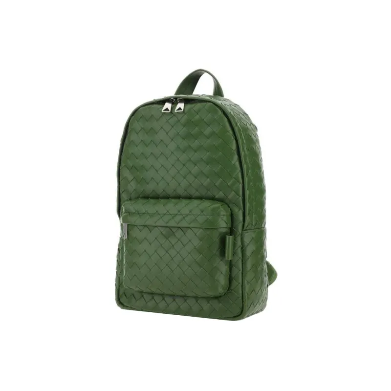 Bottega Veneta Cow Leather Backpack Trumpets Men's Green-1