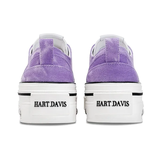 HART DAVIS A.C. Lows Violet Stylish Skateboarding Shoes Women's Violet-4