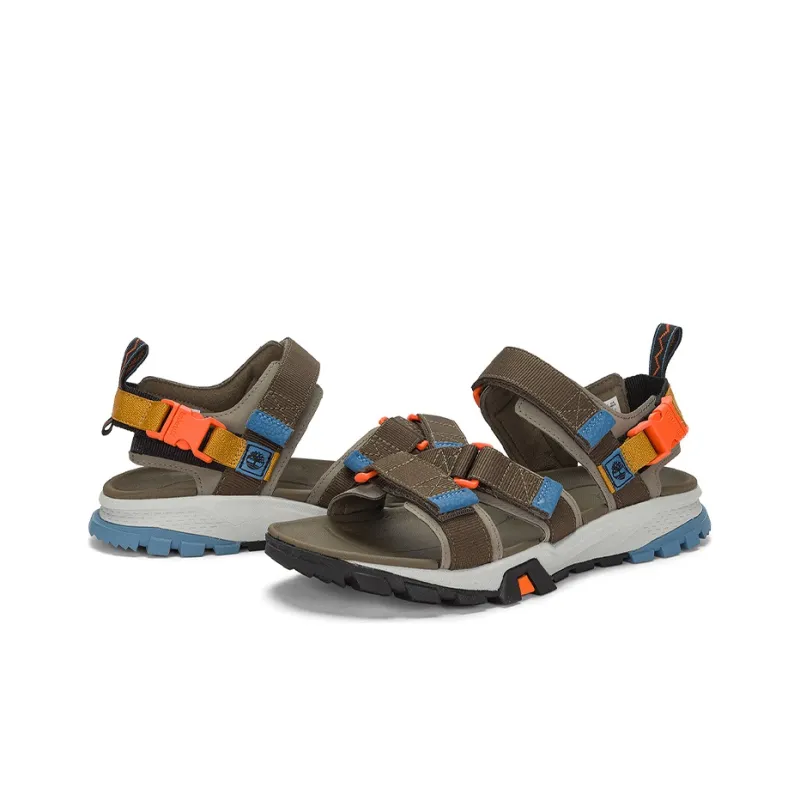 Timberland Garrison Trail Sandals 'Olive Green White'-3