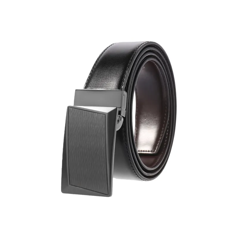ALIEN BANG Cow Leather Leather Belts Men's 3.4CM-0