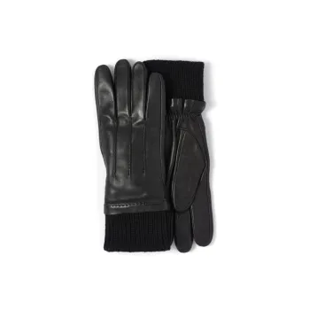 PRADA Knit Gloves Unisex Black