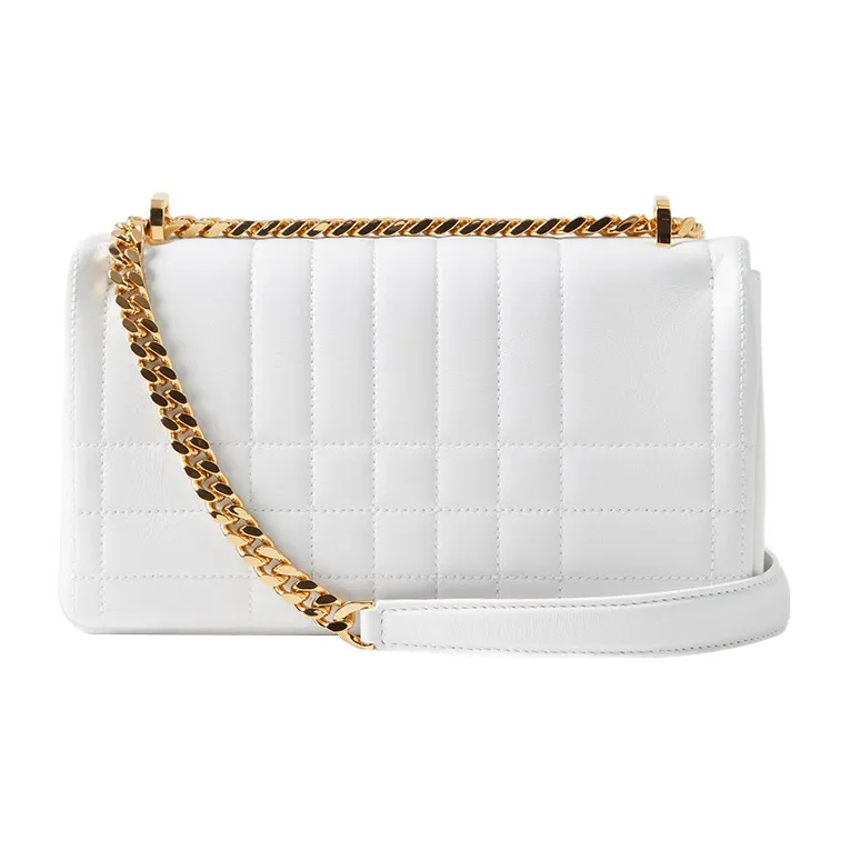 Burberry Small Lola Bag Optic White-2