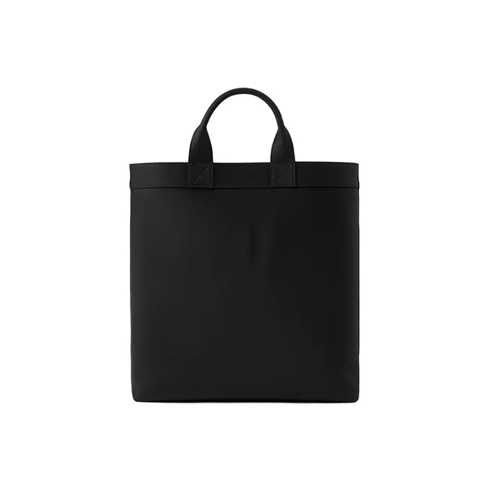 Burberry Artie Series Leather Tote Bag Shopping Bag Handbag Men's Black-2