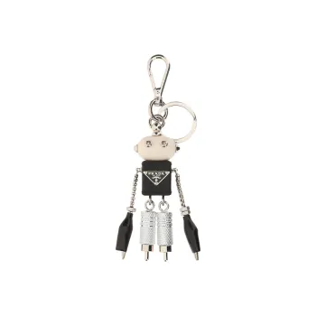 PRADA Keychains Men Black