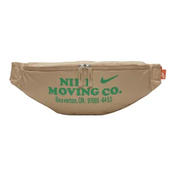 Nike Heritage Polyester One Shoulder Crossbody Fanny Pack Unisex Yellow