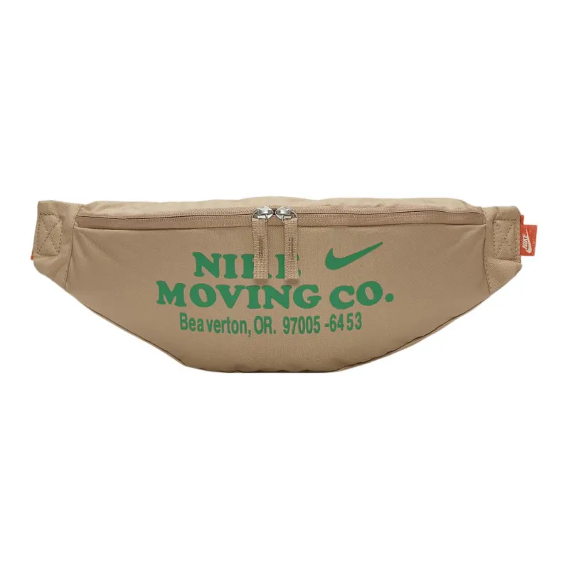 Nike Heritage Polyester One Shoulder Crossbody Fanny Pack Unisex Yellow-0