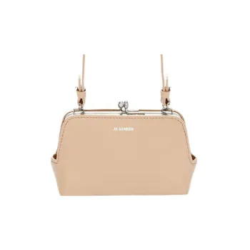 JIL SANDER Goji Logo Printed Micro Crossbody Bag