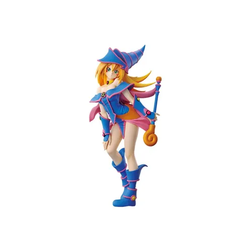 BANPRESTO Yu Gi Oh! Character Yu Gi Oh Series Glass Factory Ichiban Kuji Vol.2 C Reward Dark Magician Girl Bonus Gifts
