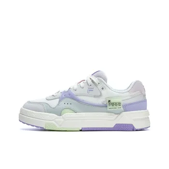 FILA FUSION Bank Skate Shoes 'White Purple' Women's