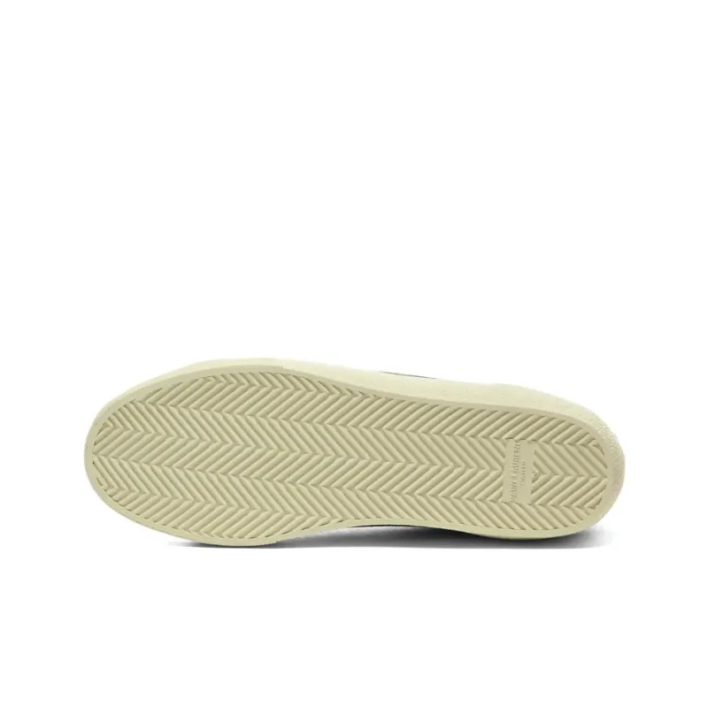 SAINT LAURENT Low Top Stylish Skateboarding Shoes Men's Green-4