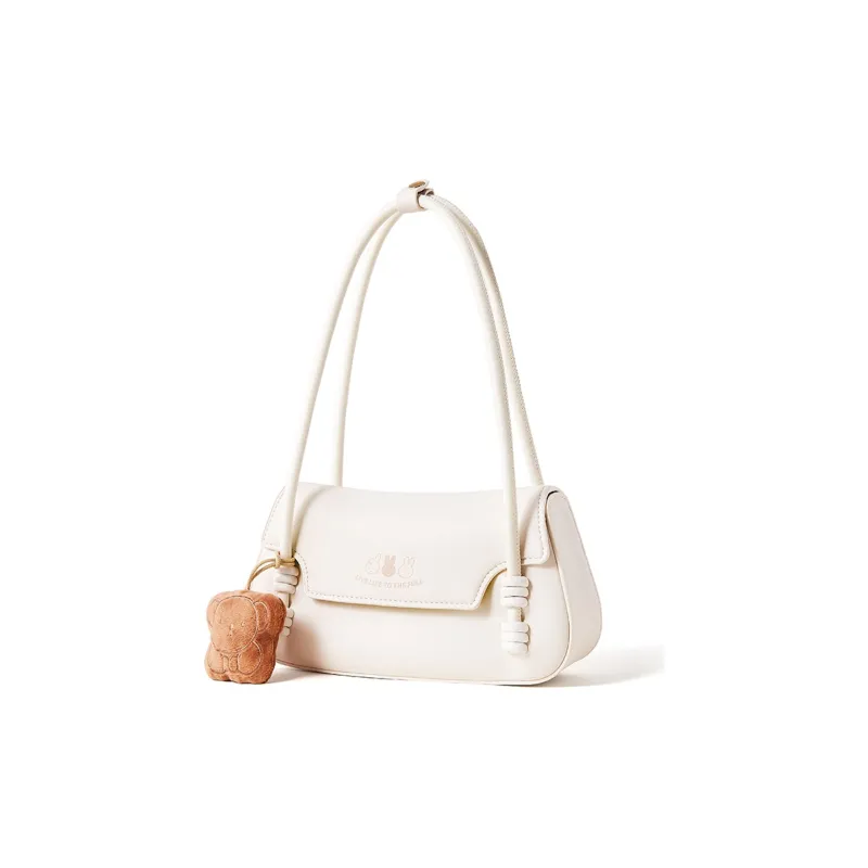Miffy PU Baguette Bag Handbag Shoulder Bag Women's Light Blue/Ecru-8