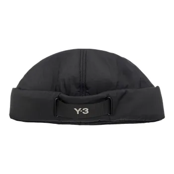 Y 3 Logo Printed Beanie
