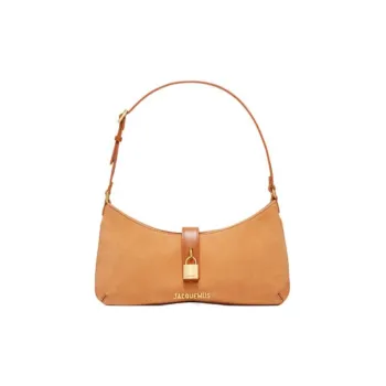 Jacquemus Nubuck Handbag Shoulder Bag Women's Brown
