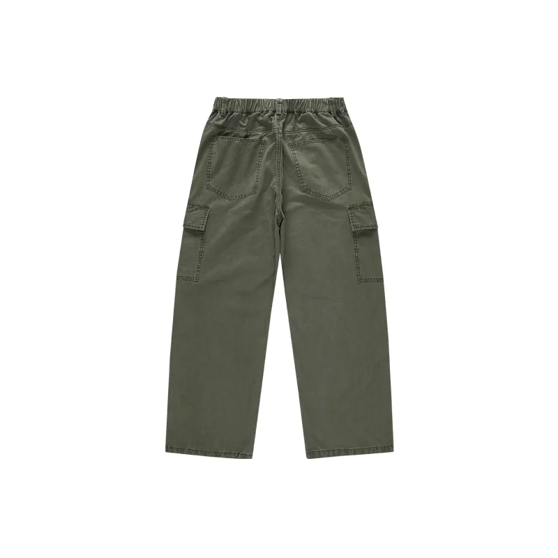 JASONWOOD Cargo Pants Unisex Army Green-1