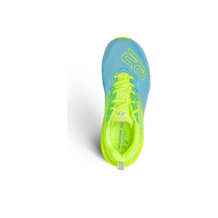 R2 REALRUN Cushioning Breathable Running Shoes Unisex Bright Green Ice Blue-3