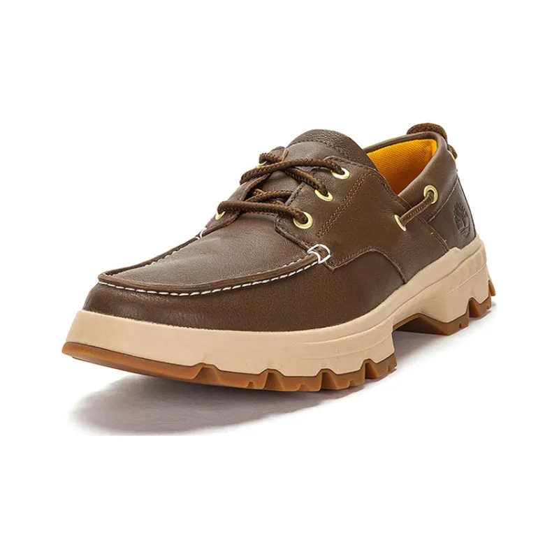 Timberland Greenstride Originals Ultra Leather Boat Shoes 'Dark Brown'-2