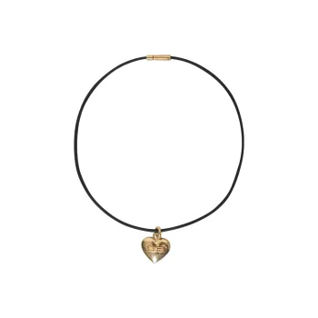Balenciaga Bb Icon Heart Necklace