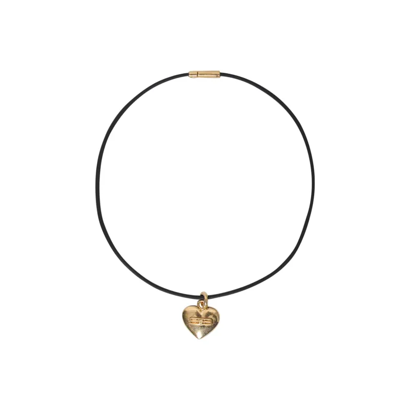 Balenciaga Bb Icon Heart Necklace-0
